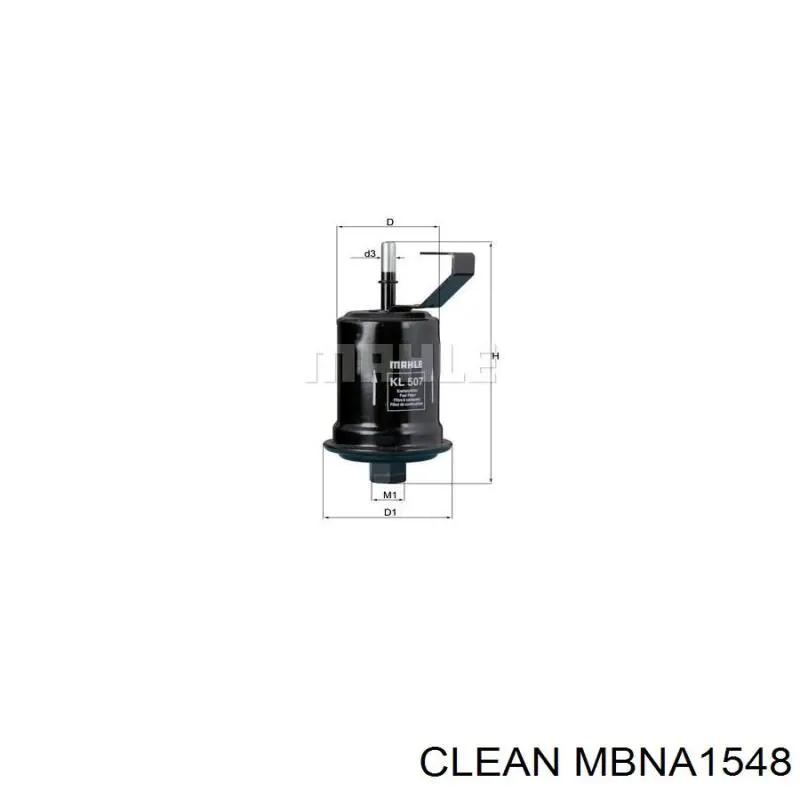 MBNA1548 Clean filtro combustible