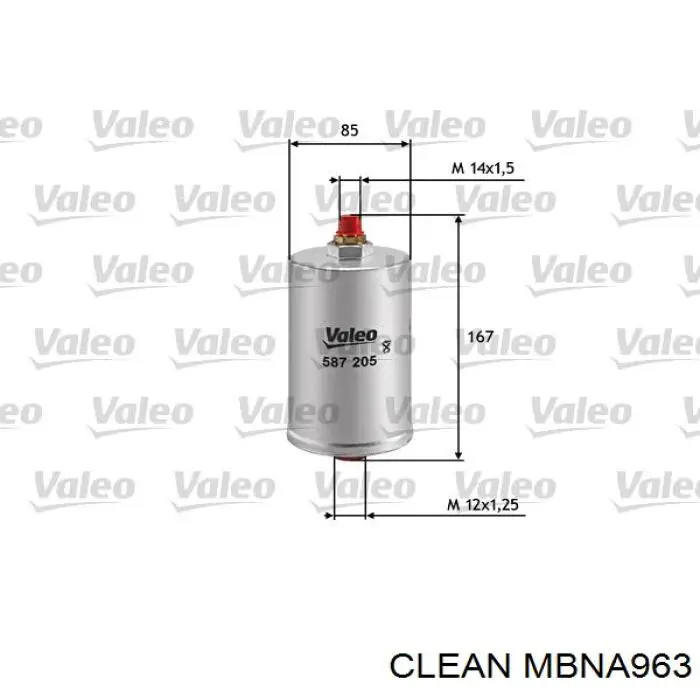 MBNA963 Clean filtro combustible