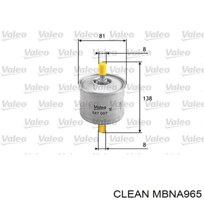 Filtro combustible Ford Ka RBT