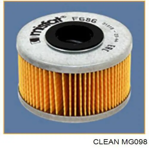 Filtro de gasoil Clean MG098