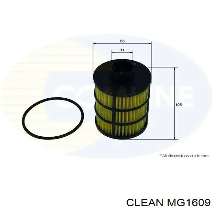 MG1609 Clean filtro combustible
