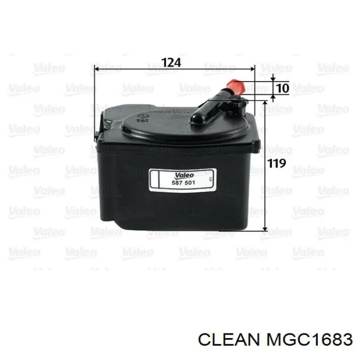 MGC1683 Clean filtro combustible