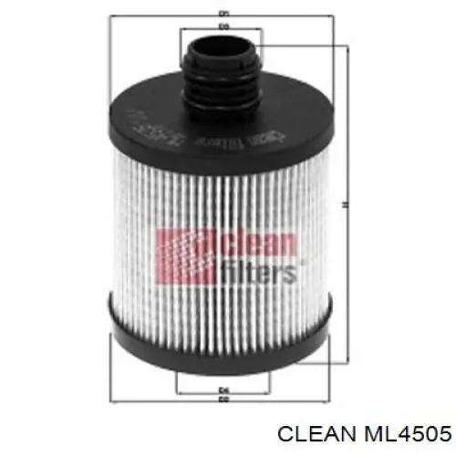 ML4505 Clean filtro de aceite