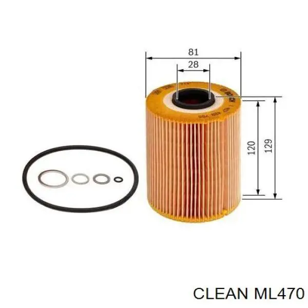 ML470 Clean filtro de aceite