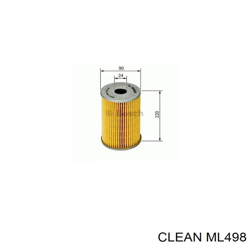 ML498 Clean filtro de aceite