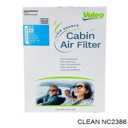 NC2386 Clean filtro habitáculo