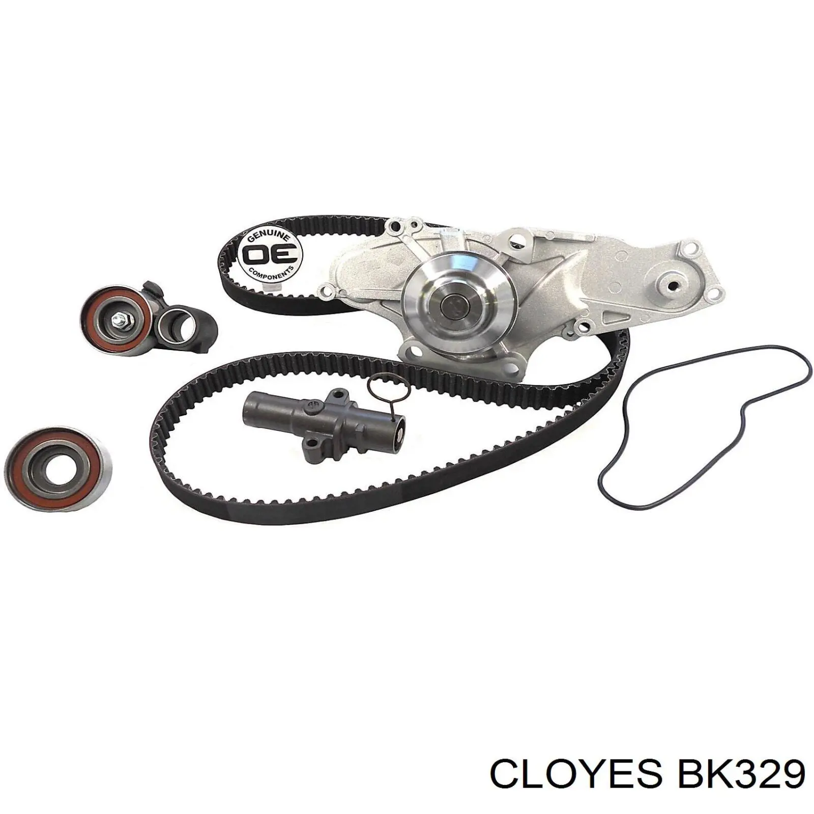 Kit correa de distribución para Honda Accord VIII CU