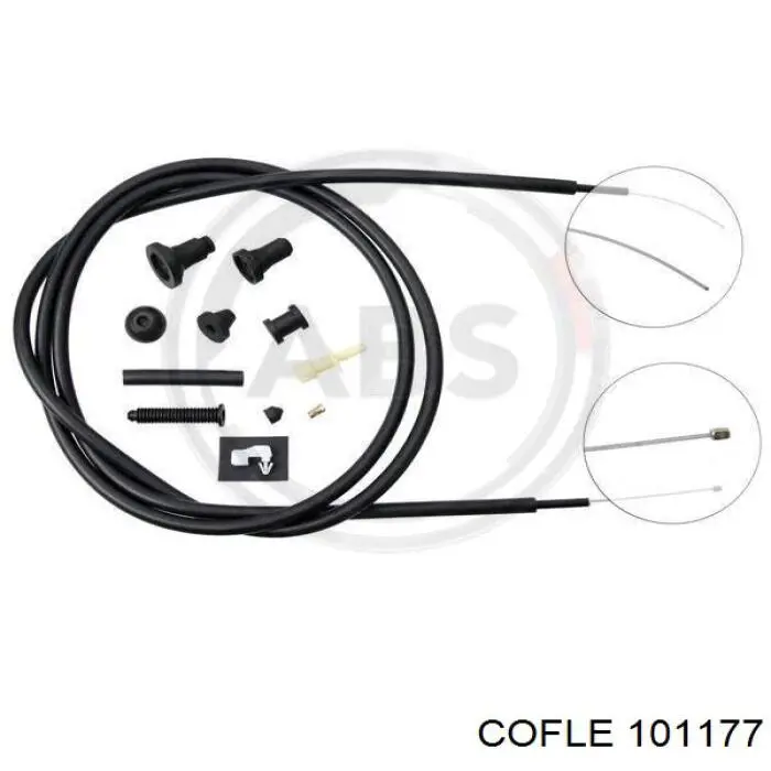 101177 Cofle cable del acelerador