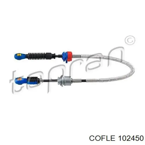 10.2450 Cofle cable de accionamiento, caja de cambios, selectora