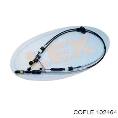 Cable de palanca de cambios Ford 1686380