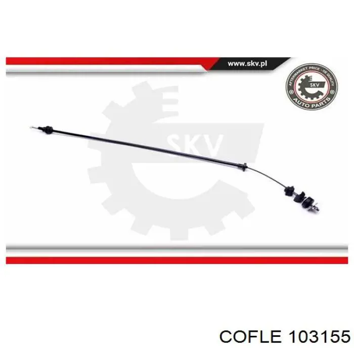 6K1721335Q VAG cable de embrague