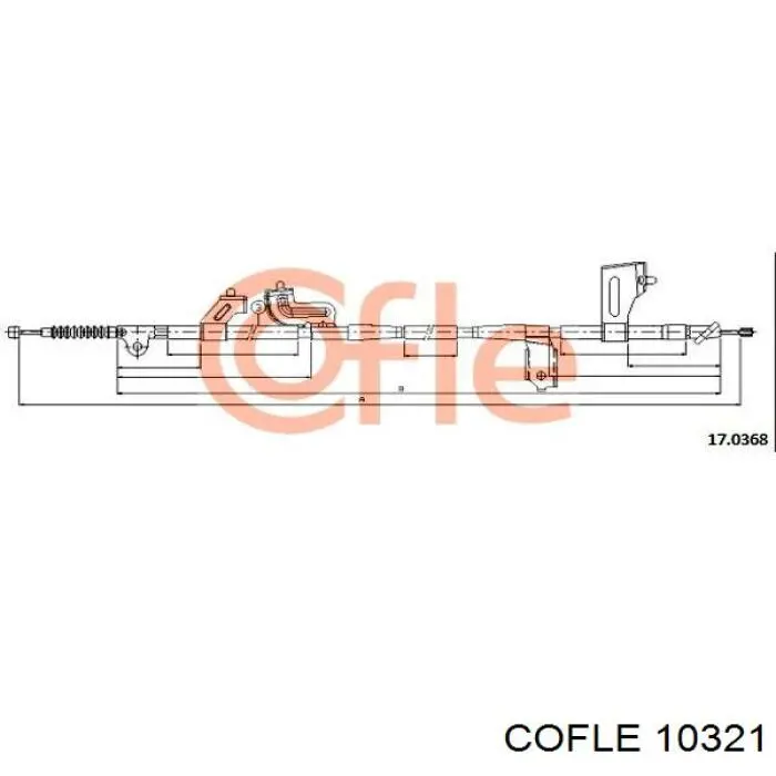 Cable embrague Triscan 814029227