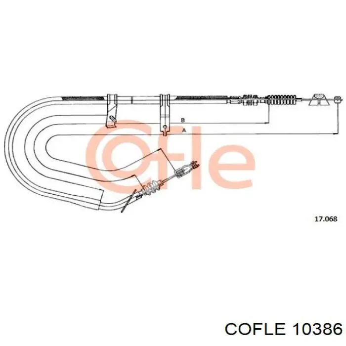 Cable embrague Volvo 460 L (464)