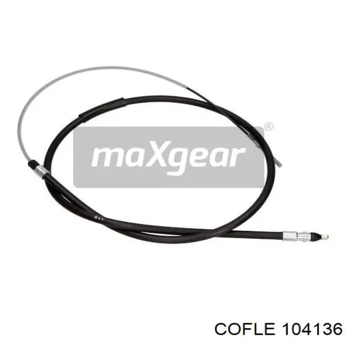 104136 Cofle cable de freno de mano trasero izquierdo