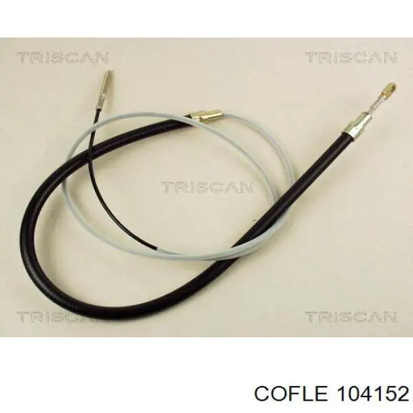 80396 Metalcaucho cable de freno de mano trasero derecho/izquierdo