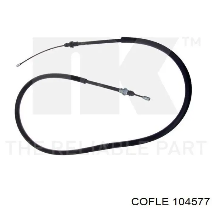 C0120B Samko cable de freno de mano trasero izquierdo