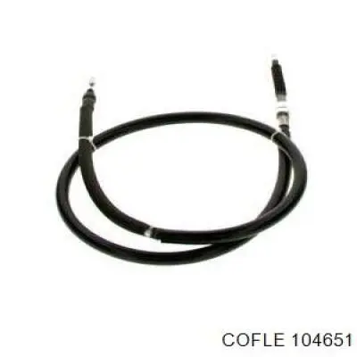 10.4651 Cofle cable de freno de mano trasero derecho