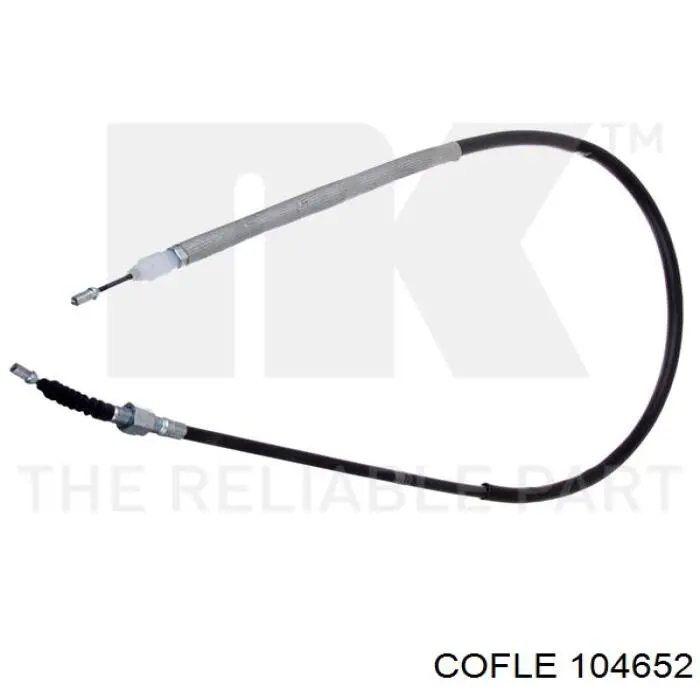 H1046 AGN cable de freno de mano trasero izquierdo