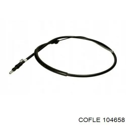 10.4658 Cofle cable de freno de mano trasero derecho