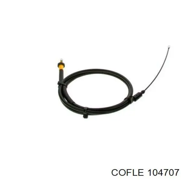 104707 Cofle cable de freno de mano trasero derecho