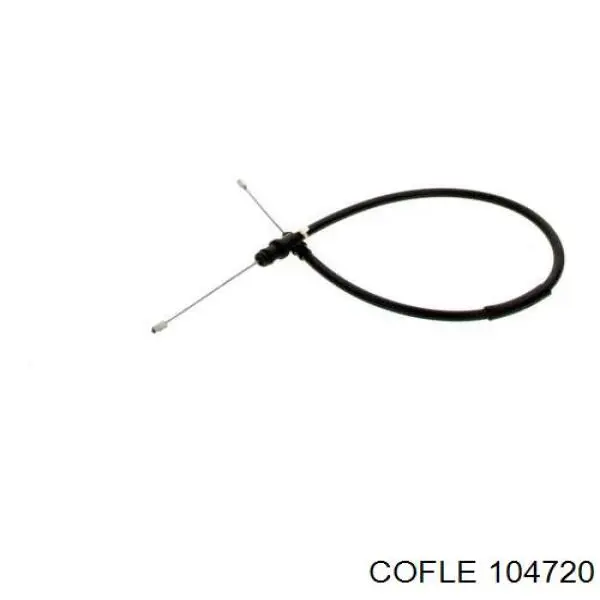 038498 Cautex cable de freno de mano delantero