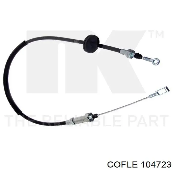 104723 Cofle cable de freno de mano delantero