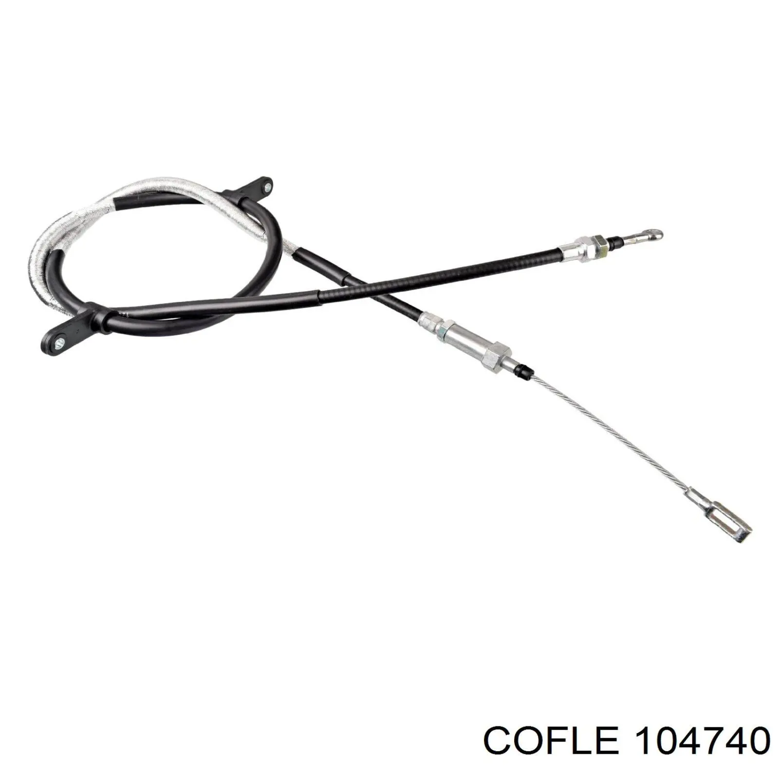 1643207780 Peugeot/Citroen cable de freno de mano delantero