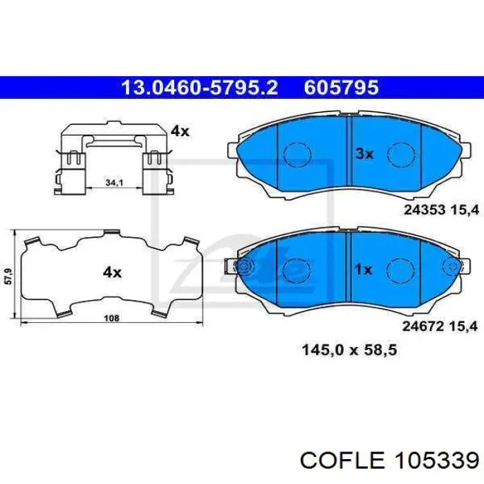 UH7444420 Mazda cable de freno de mano trasero izquierdo