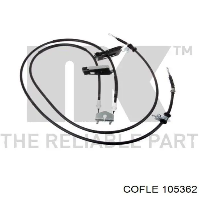 10.5362 Cofle cable de freno de mano trasero derecho/izquierdo