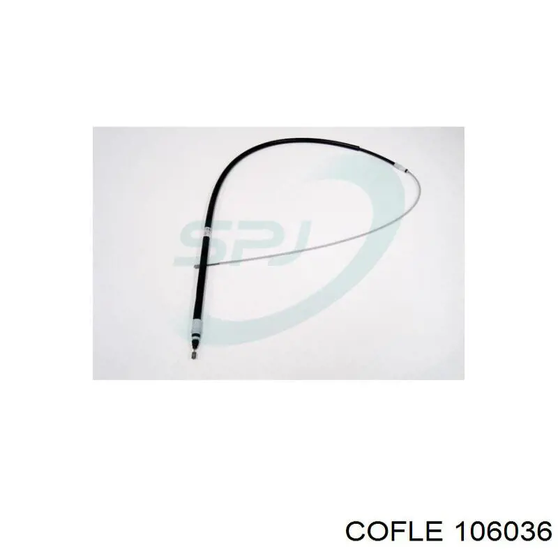 Cable de freno de mano trasero derecho/izquierdo Asam 73861
