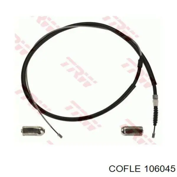 10.6045 Cofle cable de freno de mano trasero derecho/izquierdo