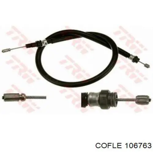 AD41.0200.1 Adriauto cable de freno de mano trasero izquierdo