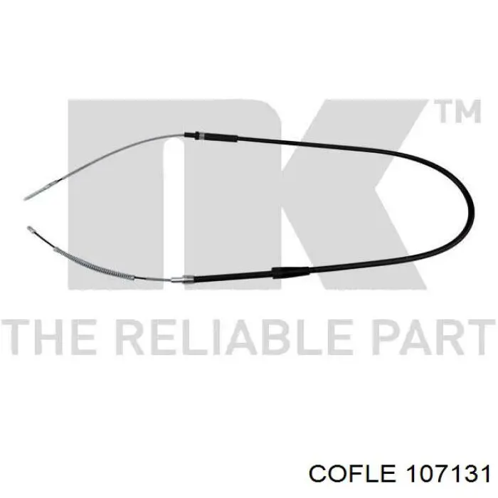 Cable de freno de mano trasero derecho/izquierdo 6N0609721G VAG