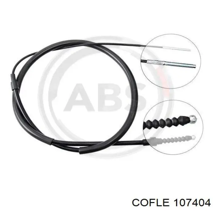 1GM609721 VAG cable de freno de mano trasero derecho/izquierdo