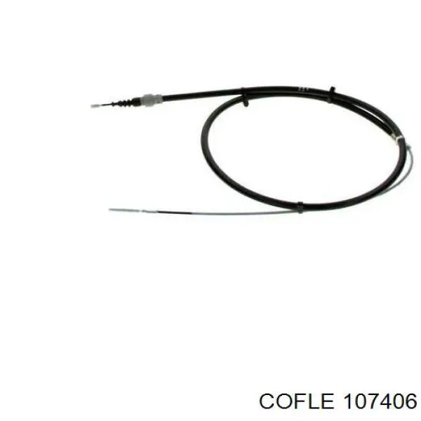 107406 Cofle cable de freno de mano trasero derecho/izquierdo