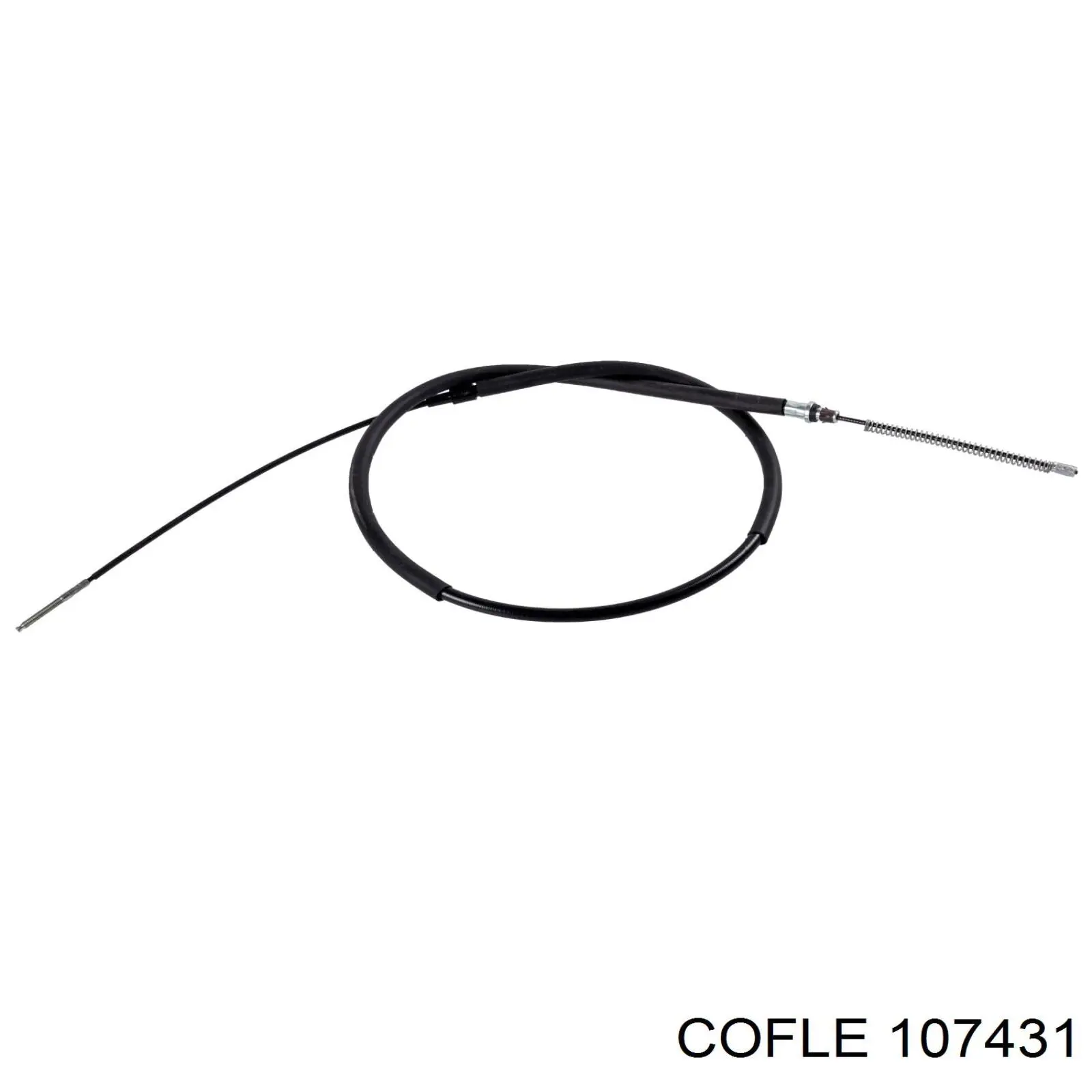 107431 Cofle cable de freno de mano trasero derecho/izquierdo