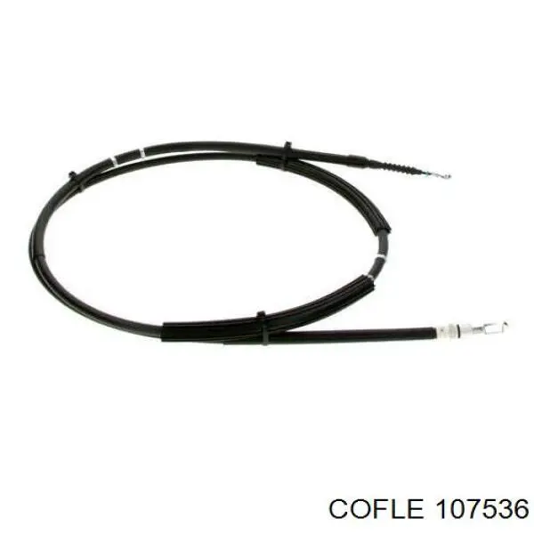 107536 Cofle cable de freno de mano trasero derecho