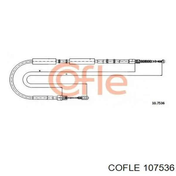 Cable de freno de mano trasero derecho Cavo 4302605 precio, desde 19,33 EUR