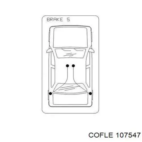 Cable de freno de mano trasero derecho Audi 80 (8C, B4)