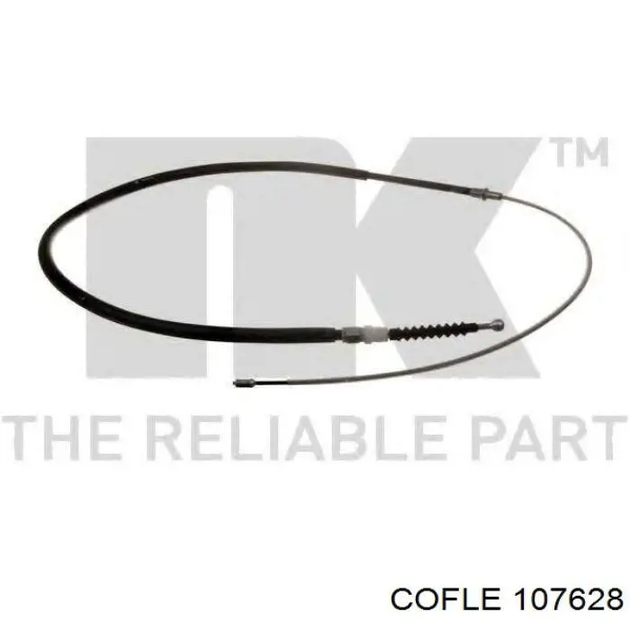 107628 Cofle cable de freno de mano trasero derecho/izquierdo