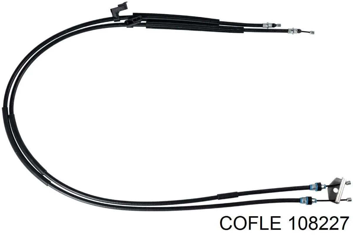 10.8227 Cofle cable de freno de mano trasero derecho/izquierdo