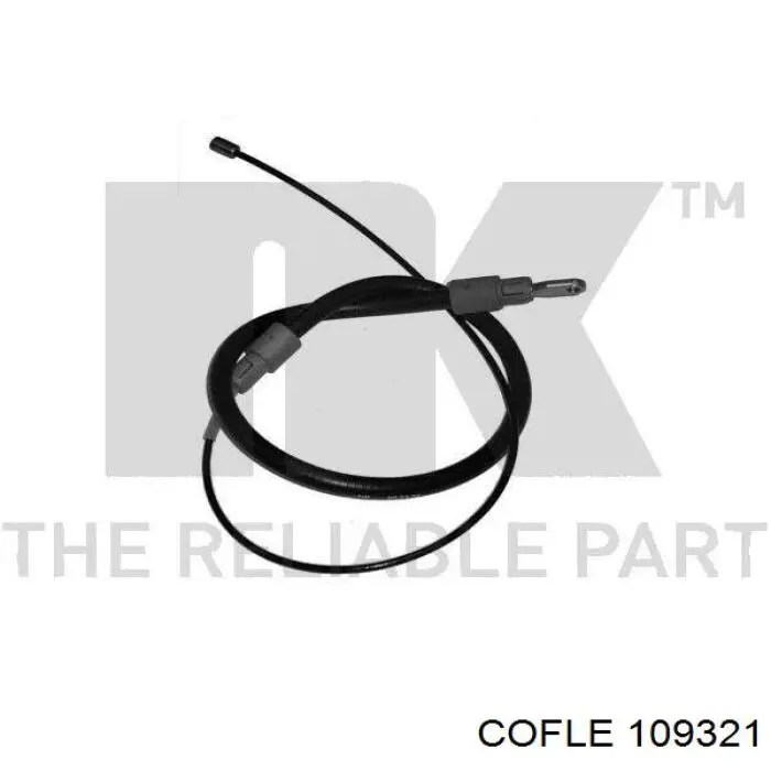 Comprar 109321 Cofle Cable de freno de mano trasero izquierdo