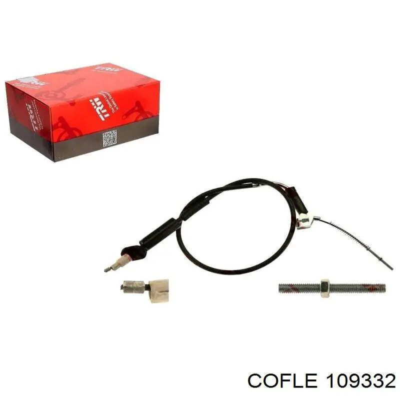 Cable de freno de estacionamiento delantero 814023159 Triscan