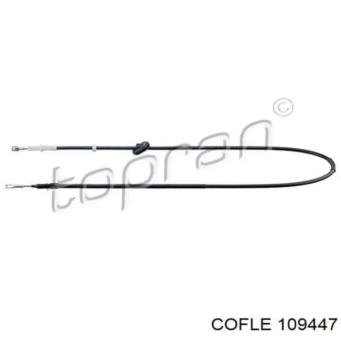 RM4263 Goodrem cable de freno de mano trasero izquierdo