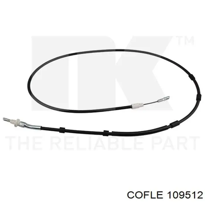 Cable de freno de mano trasero izquierdo para Mercedes ML/GLE (W163)