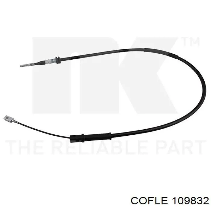 10.9832 Cofle cable de freno de mano trasero derecho/izquierdo