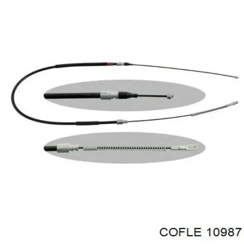 Cable de freno de mano trasero derecho/izquierdo A6014201185 Mercedes