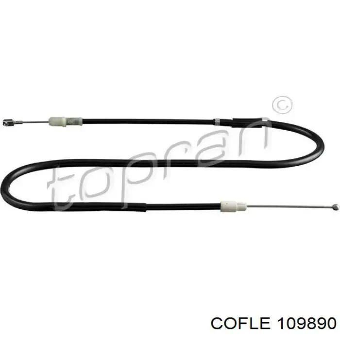 109890 Cofle cable de freno de mano trasero derecho/izquierdo
