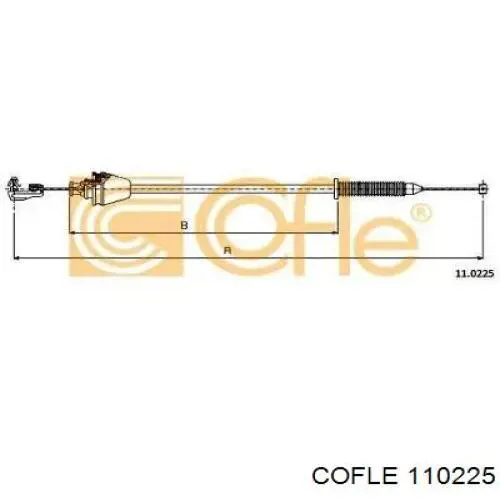 Cable del acelerador Renault (RVI) 7700843190 precio, desde 12,48 EUR
