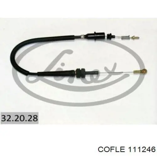 Cable del acelerador Opel Astra G (F67)